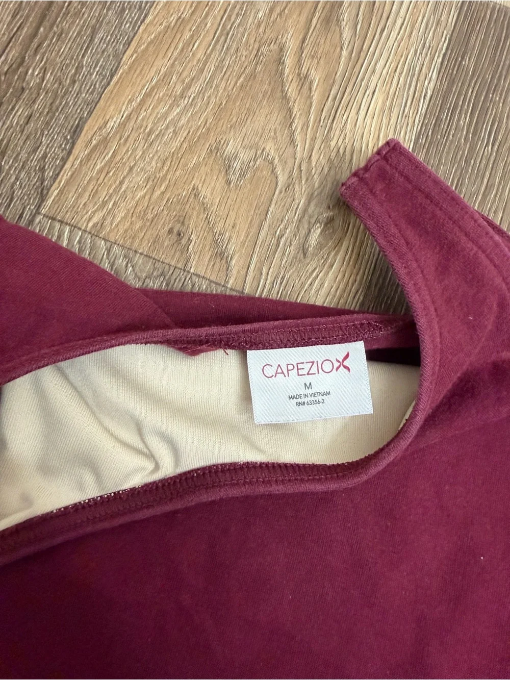 Capezio Girls' Burgundy Tank Dance Bodysuit